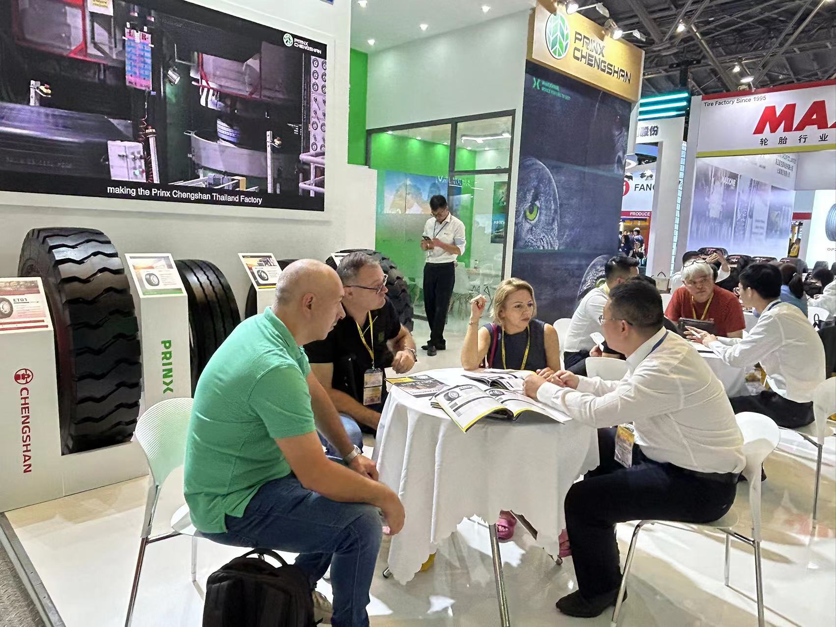 热博rb88亮相2023上海国际轮胎展